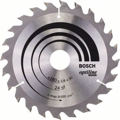 Immagine prodotto di Sega Circolare-h Optiline Legno 180*2.6*30/20z24