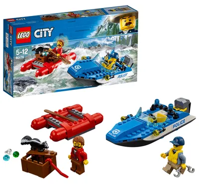 Produktbild von LEGO® City Flucht durch die Stromschnellen, 60176