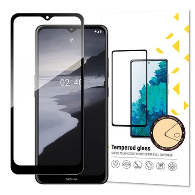 Obrázek produktu pro MG Full Glue Super Tough ochranné sklo na Nokia 2.4, černé