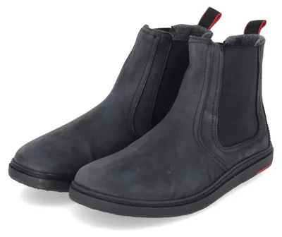 Obrázek produktu pro Pánské boty Blusun Chelsea bez podšívky, model BLSN-060M, barva šedá, materiál: kůže, velikost: 43