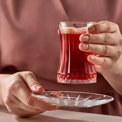 Produktbild von Pasabahce Elysia Teegläser Set für Tee 6 x 170 ml