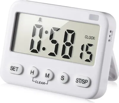 Produktbild von Digitaler Wecker 1 Stück, Mit Temperatur- Und Luftfeuchtigkeitsanzeige, Für Büro Und Schlafzimmer