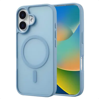 Zdjęcie produktu dla imoshion Color Guard Backcover z MagSafe dla Apple iPhone 16 - jasnoniebieski