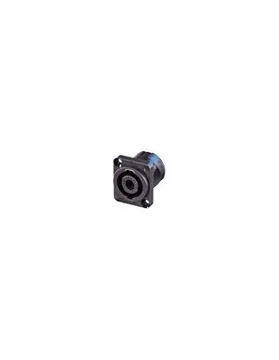 Productafbeelding van Neutrik NL4MP, zwart, polyamide, UL, CSA, UL 94 HB, IEC 68-2-20, -30 - 80 °C, 1 stuk