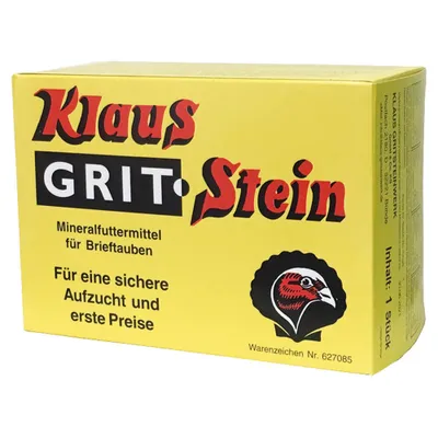 Produktbild von Klaus Gritstein - 1 Stück Grit Mineralfutter Taubenfutter Taubenstein Stein Tauben