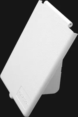 Immagine prodotto di Coperchio di ricambio per presa esterna CEE bianco rettangolare