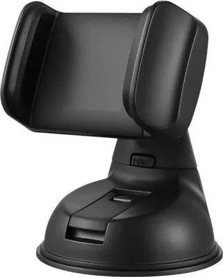 Immagine prodotto di INF Supporto Auto con Ventosa Nero in ABS per Smartphone e Navigatori 3.5-7.2 Pollici