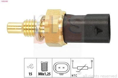 Produktbild von EPS 1.830.403 Kühlmitteltemperatursensor für OPEL Astra K Sports Tourer (B16) Astra K Schrägheck (B16) INSIGNIA Caravan INSIGNIA CC für VAUXHALL
