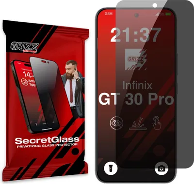 Obrázok produktu pre GrizzGlass Matte SecretGlass Infinix GT 30 Pro