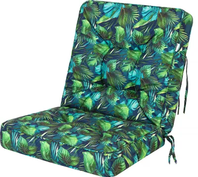 Produktbild von PillowPrim Poduszka na ławkę ogrodową Poduszka na huśtawkę ogrodową Poduszka modułowa Poduszka na krzesło Wielokolorowa Szerokość 120 cm