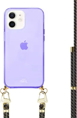 Produktbild von Gold Goddess Cord Hülle Purple  - Kompatibel mit iPhone 11