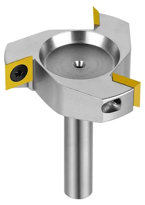 Imagen del producto de Fresa para router, con vástago de 12 mm, diámetro de 60 mm, para trabajos en madera