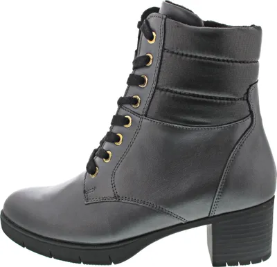 Produktbild von Waldläufer H-Nadja Damen Schnürstiefel in Grau, Größe 4