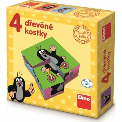Produktbild von KRTOČEK 4 Drevené licenčné kocky
