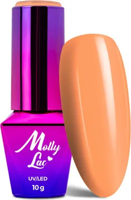 Produktbild von MollyLac Bubble Tea Tropical Maracuja Hybrid Nagellack 10 g Nr. 132