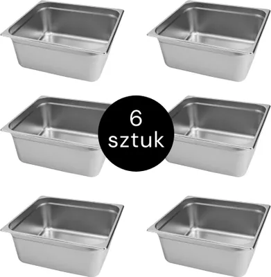 Obrázek produktu pro Nádoba GN Mega-M 2/3 353x325x150 (sada 6 ks) N