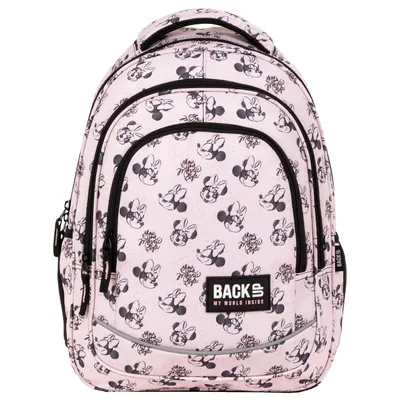 Produktbild von Minnie Maus Schulrucksack ca. 42 cm großer Rucksack für Schule Schulranzen Mouse