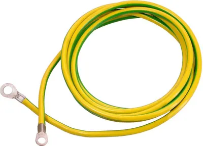 Image de Fil de terre H07V-K16 D.16mm avec gaine PVC vert-jaune Cuivre
