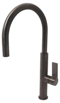 Image de Reflet mitigeur évier gris gun métal Essebagno