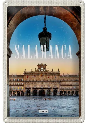 Produktbild von Blechschild Reise 20x30cm Salamanca Spain Architektur