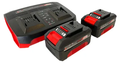 Immagine prodotto di Einhell Power X-Change PXC Starter Kit 2x 4.0Ah & Kit Twincharger