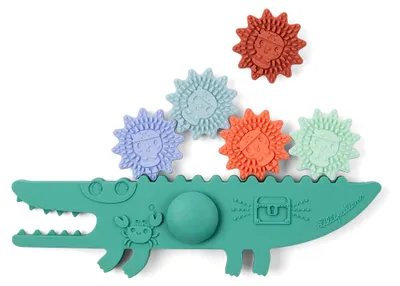 Produktbild von Lilliputiens Badespielzeug Krokodil - Balancespiel für die Badewanne