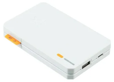 Produktbild von Xtorm Essential Powerbank 5.000 - Cool White, 5000 mAh, Lithium Polymer (LiPo), 12 W, Weiß