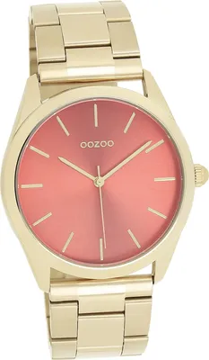 Obrázek produktu pro Oozoo dámské a pánské analogové quartzové hodinky s náramkem zlaté Hodinky D2UOC11432
