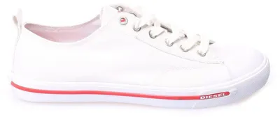 Produktbild von Diesel - "S-Athos" Mit Streifendetail Sneaker für Herren, Canvas GT14826 (45 EU) (Weiß)