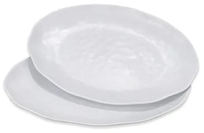 Immagine prodotto di Grande piatto da portata, vassoio in melamina da 40,6 cm, set da 2