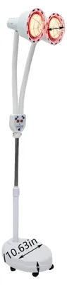 Produktbild von Infrarotlampe, verstellbarer Doppelkopf, Ferninfrarottechnologie, Weiß