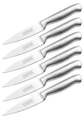 Image de Ensemble de 6 Couteaux d'office en inox 20 cm en tout Nirosta Star