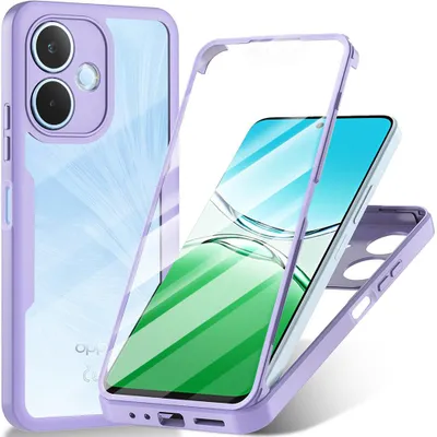 Obrázek produktu pro Techsuit – pouzdro ColorVerse 360 Series s ochranou displeje pro Oppo A5 Pro 4G / Oppo A5 Pro 5G – fialové