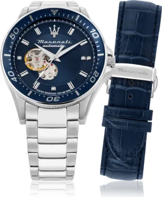 Produktbild von Maserati Sfida SET R8823140007 Herren Automatik Uhr