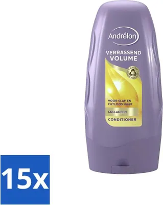 Immagine prodotto di Andrélon Balsamo Volume Sorprendente 250 ml - Confezione risparmio - 15 pezzi