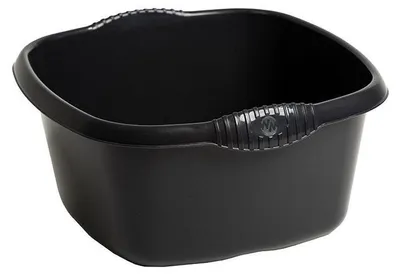 Produktbild von Casa Quadratische Abwaschschüssel Midnight Black 32cm WI2295 (One Size) (One Colour)