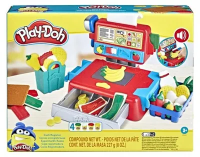Image de Caisse enregistreuse play-doh - supermarche - pate a modeler - hasbro - e6890