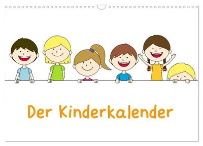 Produktbild von Der Kinderkalender (Wandkalender 2027 DIN A3 quer), CALVENDO Monatskalender
