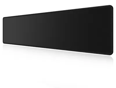 Image de Tapis de souris noir pour le gaming, l'ordinateur portable ou le bureau (1200 x 300 x 3 mm)