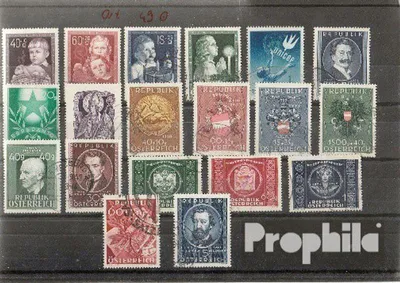 Produktbild von Briefmarken Österreich 1949 1949 gestempelt