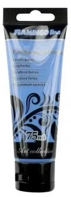 Obrázek produktu pro Akrylová barva 75 ml 066 modrá – Titanum
