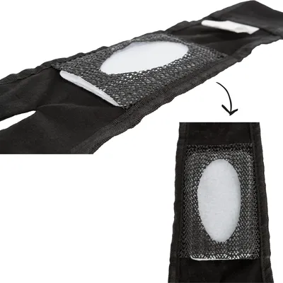 Produktbild von Trixie Schutzhöschen, XL: 60–70 cm, schwarz