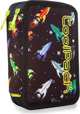 Produktbild von Federmäppchen Federmappe mit Einrichtung Coolpack Jumper 3 ROCKETS, A67207
