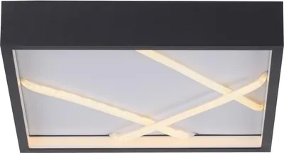 Produktbild von JUST LIGHT LED Deckenlampe MIKADO dimmbar über Wandschalter, warmweiß 3000k Wohnzimmer, Schlafzimmer, Flur, Esszimmer, Küche