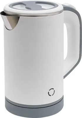 Produktbild von 800ml Edelstahl kleiner Reisewasserkocher mit Filter (weiß) für Milch Tee Kaffee