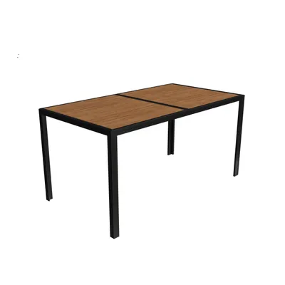 Produktbild von Tisch Gartentisch Esstisch Outdoor Tisch Holzoptik Gartenmöbel 150 cm