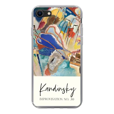Produktbild von MuchoWow® Handyhülle Schutzhülle Hülle für iPhone 8 Improvisation Nr. 30 - Wassily Kandinsky - Kunst Silikon Softcase Handy Hülle - Schutzhaube