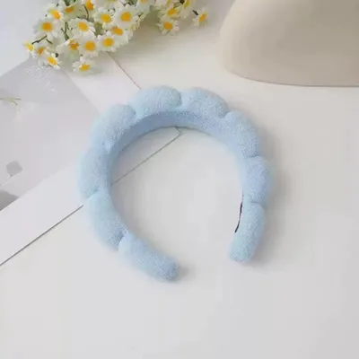 Produktbild von Go Go Gadget – Haarband – Make-up – Spa-Tag zu Hause – Mikrofaser – Hautpflege – Diadem – 1 Stück – Blau