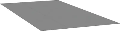 Produktbild von vidaXL Pool-Bodentuch Hellgrau 640x321 cm Polyester Geotextil