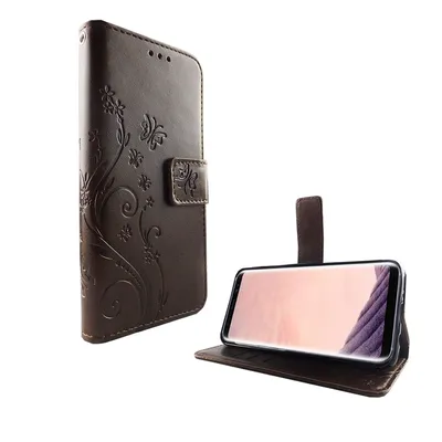 Produktbild von Schutz Hülle Blumen für Handy Samsung Galaxy S8 Coffee